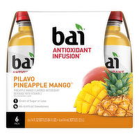 Bai Antioxidant Beverage, Pilavo Pineapple Mango, 6 Pack, 6 Each