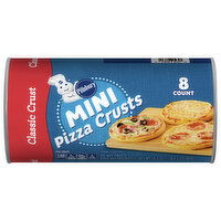 Pillsbury Pizza Crusts, Classic Crust, Mini, 8 Each