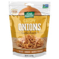 Fresh Gourmet Onion, Garlic Pepper, Crispy, 3.5 Ounce