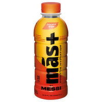 Mas+ by Messi Hydration Beverage, Orange d'Or, 16.9 Fluid ounce