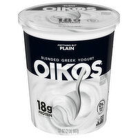 Oikos Nonfat Blended Greek Anything But Plain Yogurt, 32 Ounce