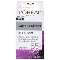 L'Oreal Eye Cream, Wrinkle Expert, 0.5 Ounce