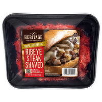 Heritage Ribeye Steak Shaved, 12 Ounce