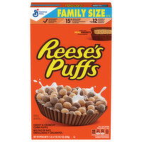 Reese's Puffs Corn Puffs, Sweet & Crunchy, Family Size, 19.7 Ounce