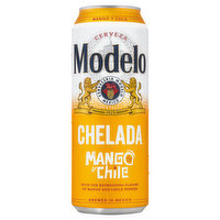 Modelo Lager Chelada Mango Chili, 24 Fluid ounce