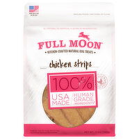 Full Moon All Natural Human Grade Dog Treats Chicken Strips, 12 Ounce, 12 Ounce