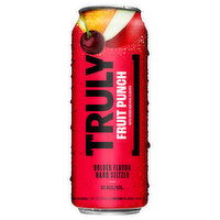 Truly Hard Seltzer, Fruit Punch, 24 Fluid ounce