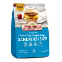 Johnsonville Pork Breakfast Sausage Patties, Original, 10 Patties, 20 Ounce