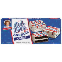 Little Debbie Red, White and Blue Cakes, 10 Each