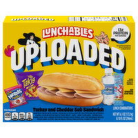 Lunchables Uploaded Turkey & Cheddar Sub Sandwich Lunch Combinations, 1 Each