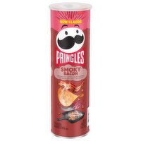 Pringles Smoky Bacon Potato Crisps, 5.5 Ounce