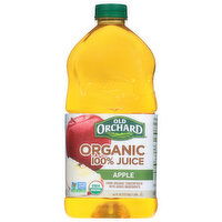 Old Orchard 100% Juice, Organic, Apple, 64 Fluid ounce