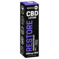 Muscle MX CBD Lotion, Restore, 3.4 Ounce