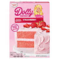 Dolly Parton's Cake Mix, Strawberry, 15.25 Ounce