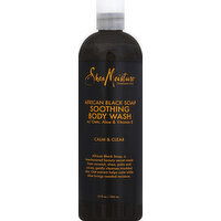 Shea Moisture Body Wash, African Black Soap, 13 Ounce