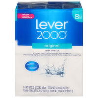 Lever 2000 Soap Bar, Original, 8 Each