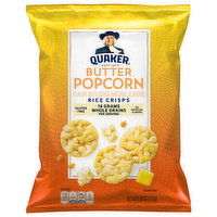 Quaker Rice Crisps, Butter Popcorn, 6.06 Ounce