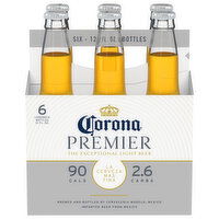 Corona Premier Light Beer, 6 Each