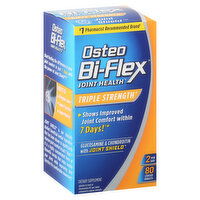 Osteo Bi-Flex Glucosamine & Chondroitin with Joint Shield, Triple Strength, Coated Tablets, 80 Each