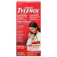 Tylenol Infant's Cherry Flavor 160 mg per 5 ml Pain + Fever, 2 Fluid ounce