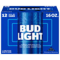 Bud Light Beer, 12 Each