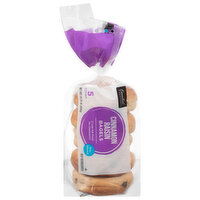 Essential Everyday Bagels, Cinnamon Raisin, Pre-Sliced, 5 Each