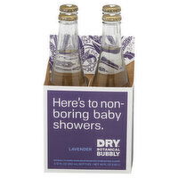 DRY Botanical Bubbly Sparkling Beverage, Lavender, 4 Each