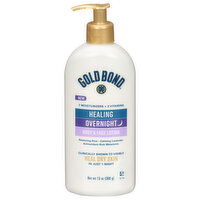Gold Bond Healing Overnight Body & Face Lotion, 13 Ounce