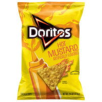 Doritos Hot Mustard Tortilla Chips, 2.75 Ounce