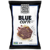 Food Should Taste Good Tortilla Chips, Blue Corn, 5.5 Ounce