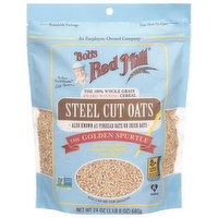 Bob's Red Mill Oats, Steel Cut, 24 Ounce