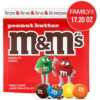 M&M'S M&M'S Peanut Butter Milk Chocolate Candy Bag, 17.2 Ounce