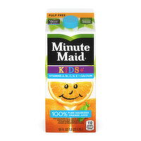 Minute Maid Kids+ Orange Juice Plus, Fruit Juice, 59 Fluid ounce