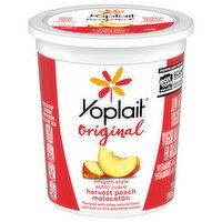 Yoplait Original Low Fat Smooth Style Harvest Peach Yogurt, 2 Pound