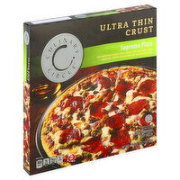 Culinary Circle Pizza, Ultra Thin Crust, Supreme, 16.2 Ounce