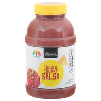 Essential Everyday Salsa, Thick & Chunky, Medium, 45 Ounce