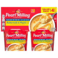 Pearl Milling Company Pancake on the Go, Buttermilk & Maple Flavor, Value Pack, 4 Each