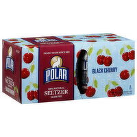 Polar Seltzer Black Cherry, 12 fl oz, 8 Each