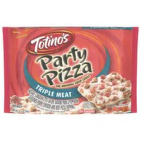 Totino's Party Pizza, Triple Meat, 10.5 Ounce