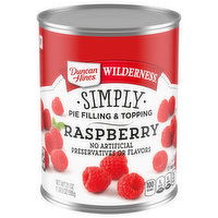 Duncan Hines Wilderness Pie Filling & Topping, Raspberry, Simply, 21 Ounce