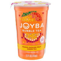 Joyba Mango Passion Fruit Green Tea Bubble Tea, 12 Fluid ounce