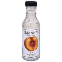 Briannas Dressing, Poppy Seed, Rich, Home Style, 12 Fluid ounce