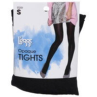 L'eggs Tights, Opaque, Black, Size S, 1 Each