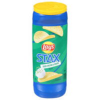 Lay's Stax Sour Cream & Onion Flavored Potato Crisps, 5.5 Ounce
