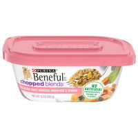 Beneful Chopped Blends with Salmon, Sweet Potatoes, Brown Rice & Spinach Dog Food, 10 Ounce