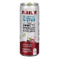 Bubblr Sparkling Water, Antioxidant, Pomegranate Acai Refresh'r, 12 Ounce