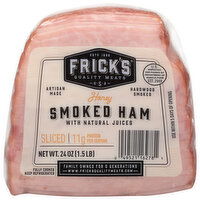 Frick's Ham, Smoked, Honey, 24 Ounce