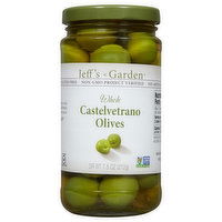 Jeff's Garden Castelvetrano Olives, Whole, 7.5 Ounce