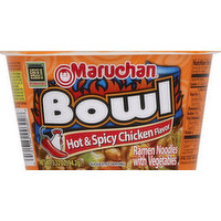 Maruchan Ramen Noodles, with Vegetables, Hot & Spicy Chicken Flavor, 3.32 Ounce