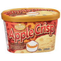 Kemps Ice Cream, Apple Crisp, 1.5 Quart